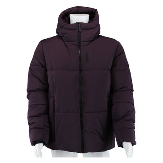 Colmar Ski Jacket with Maxi Quilting (padded, waterproof, breathable) burgundy Men
