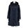 Colmar down coat with detachable hood (autumn down jacket) navy blue women