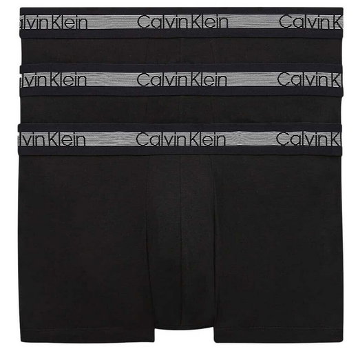 Calvin Klein Unterwäsche Boxershorts Trunk (Baumwolle) schwarz Herren - 3 Stück
