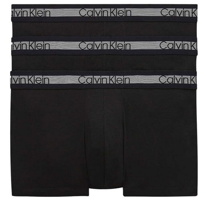 Calvin Klein Unterwäsche Boxershorts Trunk (Baumwolle) schwarz Herren - 3 Stück
