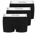Calvin Klein Unterwäsche Boxershorts Trunk Modern Cotton (Baumwolle) schwarz Herren - 3 Stück