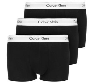 Calvin Klein Underwear Boxershorts Trunk Modern Cotton (Cotton) black Men - 3 Pieces