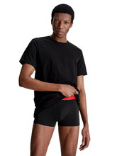 Calvin Klein Shirt Crew Neck Cotton Classics (100% Baumwolle) Unterwäsche schwarz Herren - 3er Pack