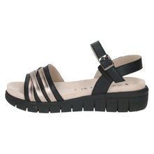 Caprice Sandale 28703 (Leder) schwarz Damen
