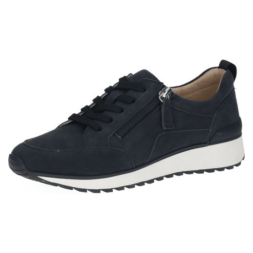 Sneaker Caprice 23702 (skóra, z bocznym zamkiem błyskawicznym) oceanblue damskie