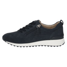 Caprice Sneaker 23702 (Leder, mit seitlichen Reissverschluss) oceanblau Damen