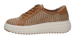 Caprice Sneaker 23710 (Leder/Textil) camelbraun Damen