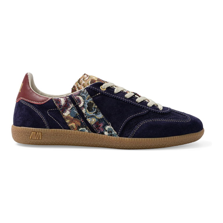 Caval Sneaker Brokat Brocade Dream dunkelblau/pink