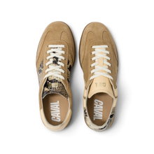 Caval Sneaker Pulse Croco Spell dunkelbeige
