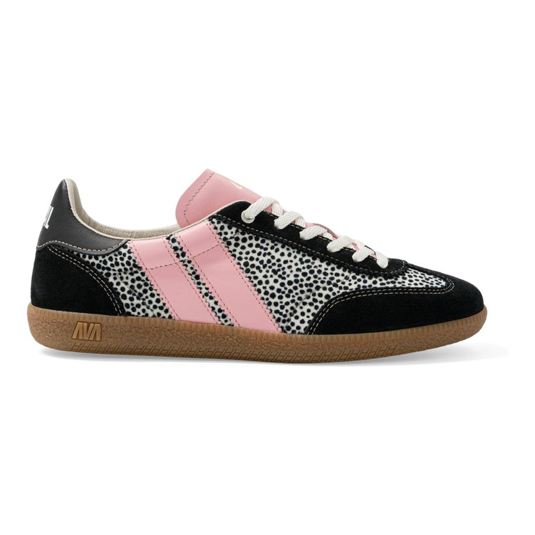 Caval Sneaker Pulse Polka Pop schwarz/pink/weiss