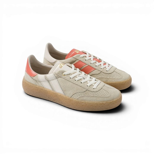 Caval Sneaker High Pulse Rocky Flame hellgrün/weiss/coral