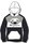 Champion Hoodie Wielokolorowy czarny/biały Chłopcy