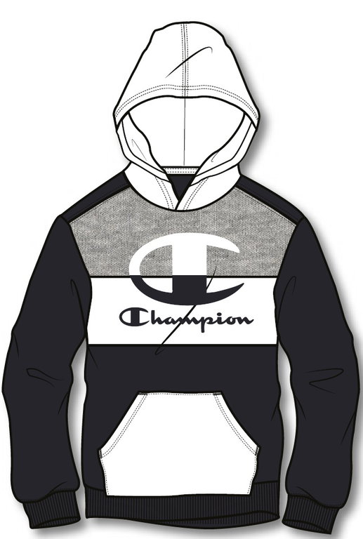Champion Hoodie Multicolour schwarz/weiss Boys