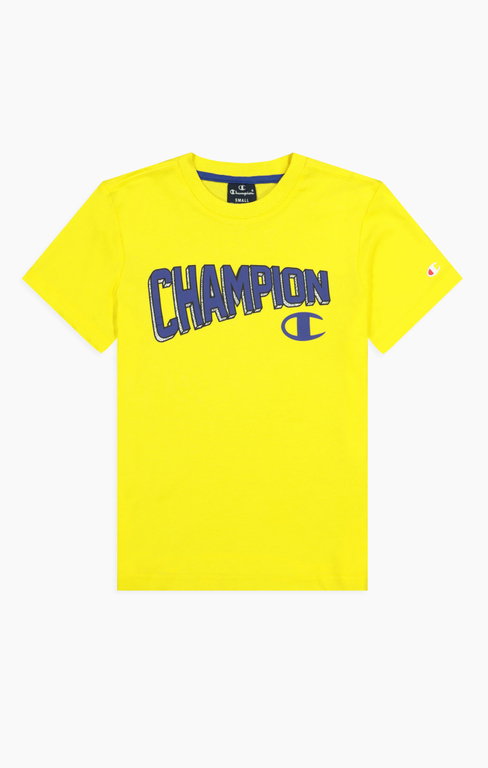 Champion Freizeit Tshirt (Baumwolle) Champion Super Graphic Print gelb Jungen
