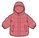 Champion winter jacket with hood (small logo) pink girls/toddlers