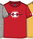 Champion Freizeit-Tshirt (Baumwolle) Crew Graphic Print rot Kinder