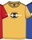 Champion Freizeit-Tshirt (Baumwolle) Crew Graphic Print gelb Kinder