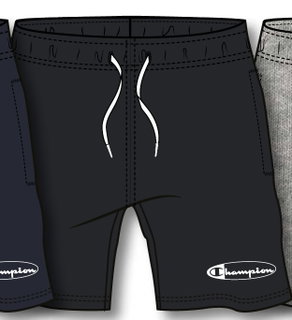 Champion Freizeithose Short Classic (Baumwolle) kurz schwarz Jungen