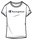 Champion Freizeit-Tshirt (Baumwolle) Classic Big Logo Schriftzug weiss Mädchen