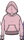 Champion Freizeit Kapuzenpullover (Baumwoll Hoodie) kleiner Schriftzug Print pink Mädchen