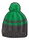Champion Mütze Legacy Knit Bommel grau/grün Kinder 1er
