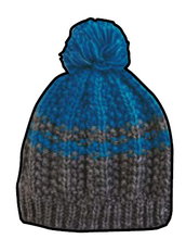 Champion Hat Legacy Knit Bobble grey/blue Kids 1pc
