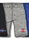 Champion Freizeithose (Baumwolle) Bermuda mit Graphic Print kurz grau Jungen