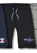 Champion Freizeithose (Baumwolle) Bermuda mit Graphic Print kurz schwarz Jungen