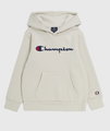 Champion Kapuzenpullover (Fleece-Hoodie) Big Logo Print wollweiss Jungen