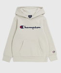 Champion Kapuzenpullover (Fleece-Hoodie) Big Logo Print wollweiss Jungen
