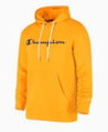 Champion Kapuzenpullover Hoodie Big Logo Print (gefüttert) sonnengelb Kinder