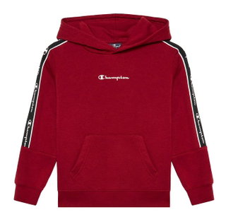 Champion Kapuzenpullover - leichte fleece mit Logoband rot Kinder