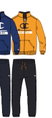 Champion Trainingsanzug (Jacke&Hose aus Baumwolle) mit New York-Logo gelb/schwarz Kinder