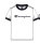 Champion Freizeit-Tshirt (Baumwolle) Crew Ringer mit Logo-Schriftzug weiss Kinder