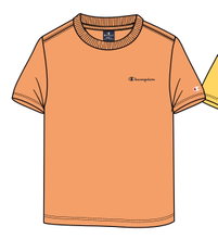 Champion T-shirt Freizeit (Bawełna) Crew z Małym Logo 2023 pomarańczowy dla chłopców