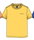 Champion Freizeit-Tshirt (Baumwolle) Crew mit Kleinen-Logo-Schriftzug gelb Jungen