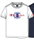 Champion Freizeit-Tshirt (Baumwolle) Crew Graphic Print weiss Kinder