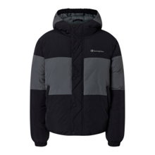 Champion Colourblock Hooded Jacket black Kids