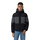 Champion Winterjacke Colourblock Hooded Jacket schwarz Kinder