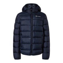 Champion Hooded Jacket (warm, comfortable fit) navy blue children
