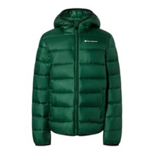 Champion Hooded Jacket (warm, comfortable fit) green children