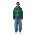 Champion Winterjacke Hooded Jacket (warm, bequeme Passform) grün Kinder