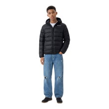Champion Winter Jacket Hooded Jacket (warm, comfortable fit) black children