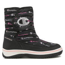 Champion Zimowe Buty Flakey G (ciepłe i wodoodporne) czarne dziecięce