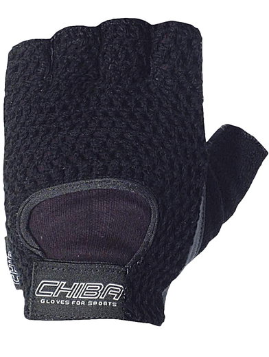 Chiba Fitness Handschuhe Athletic schwarz - 1 Paar