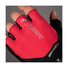 Chiba Fahrrad Handschuhe BioXcell AIR rot/schwarz