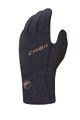 Chiba Winter-Fahrradhandschuhe All Natural Glove Warm (Oberhand aus warmen Walkstoff) schwarz - 1 Paar