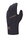Chiba Winter-Fahrradhandschuhe All Natural Glove Warm (Oberhand aus warmen Walkstoff) schwarz - 1 Paar