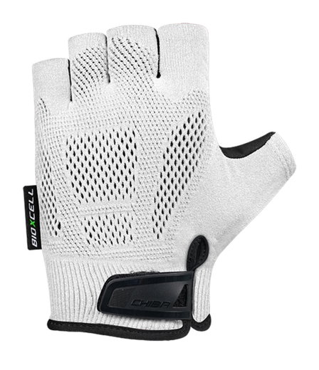 Chiba Fahrrad-Handschuhe BioXCell Comfort weiss - 1 Paar