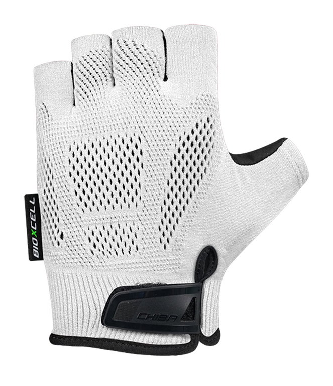 Chiba Fahrrad-Handschuhe BioXCell Comfort weiss - 1 Paar